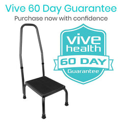 Step Stool with Handrail
