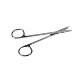 Littauer Suture Scissors, 4.5" Sterile Stainless Steel - Hook Tip Design for Precision Suture Removal (Case of 50)