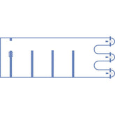 Medline Invisishield 65mm Sterile Surgical Microscope Drape - Case of 10