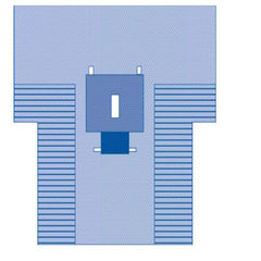 Laparotomy Pack III with 2 Reinforced Gowns - Sterile Surgical Pack (Case of 6)