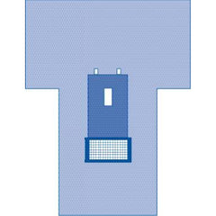 Cystoscopy Pack III with Sirus Poly-Reinforced Gown - Sterile Procedure Kit (Case of 8)