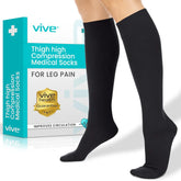 Knee High Graduated Compression Stockings 20-30mmHg