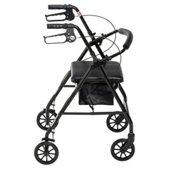 Aluminum Rollator, 6" Casters
