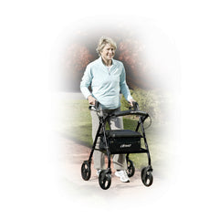 Aluminum Rollator, 6" Casters