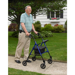 Adjustable Height Rollator, 6" Casters