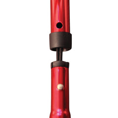 Deluxe Folding Travel Walker with 5" Wheels