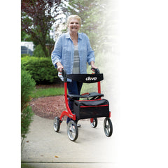 Nitro Aluminum Rollator, 10" Casters