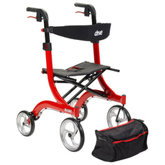 Nitro Aluminum Rollator, 10" Casters
