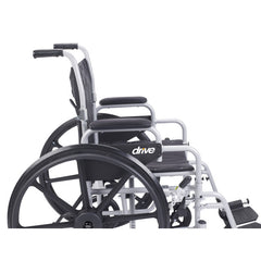 Poly-Fly High Strength, Lightweight Wheelchair/Flyweight Transport Chair Combo