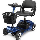 4 Wheel Mobility Scooter - Electric Powered with Seat for Seniors