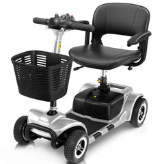 4 Wheel Mobility Scooter - Electric Powered with Seat for Seniors