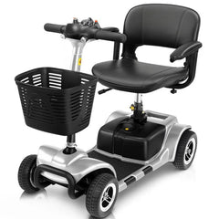 4 Wheel Mobility Scooter - Electric Powered with Seat for Seniors