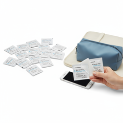 Additional product angles for skin barrier film wipes