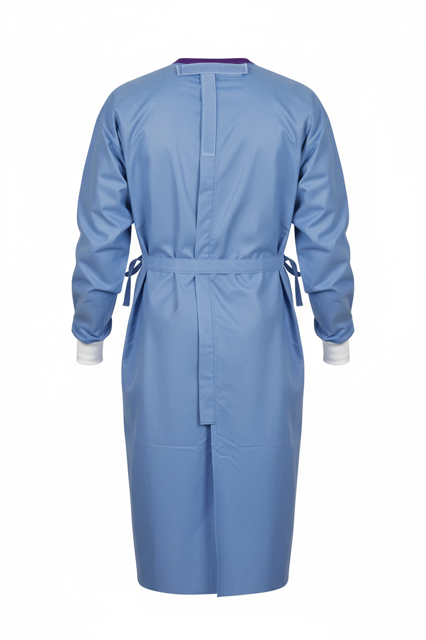 Back view showing closure system