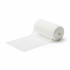 Bandage roll partially unrolled