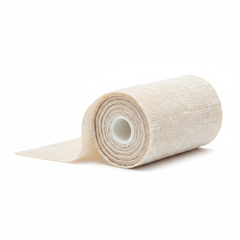Bandage roll unrolled