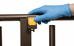 Bariatric Bed Rails Release Button