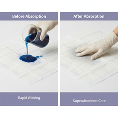 Before-After Absorbency Test