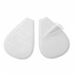 Bottom view showing adhesive surface