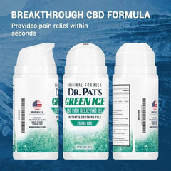 Dr. Pat's Green Ice CBD Pain Cream