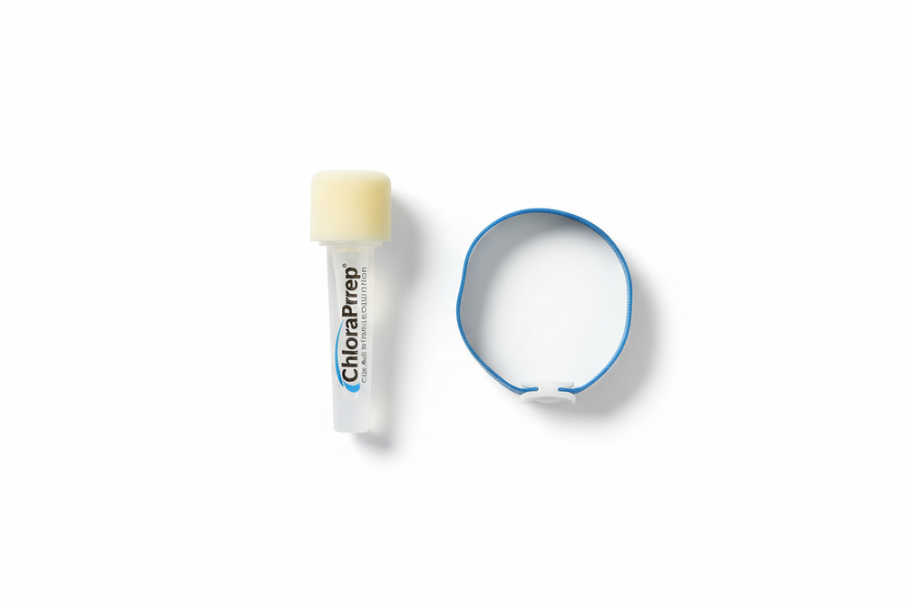 ChloraPrep and tourniquet