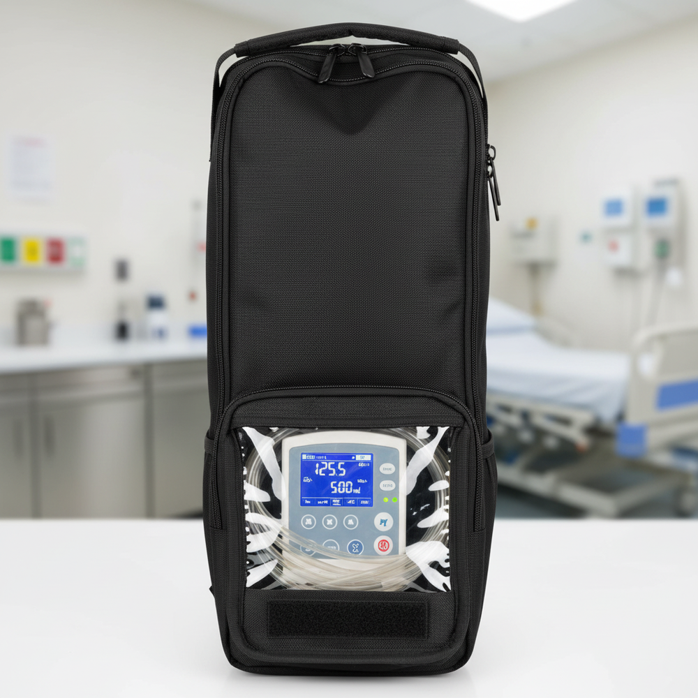 Clear PVC window detail