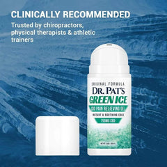 Dr. Pat's Green Ice CBD Pain Cream