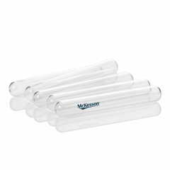 Close-up detail of McKesson test tubes