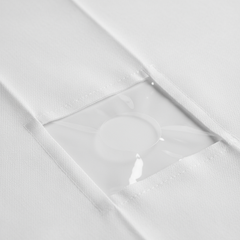 Close-up detail of surgical drape