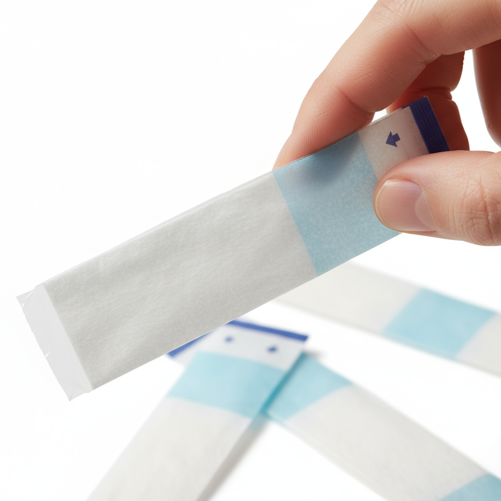 Close-up detail of thermometer sheaths