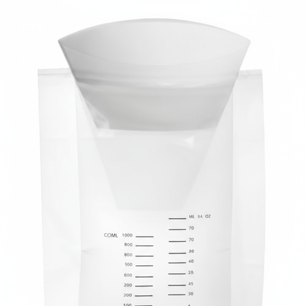 Close-up of 7-inch rigid collar opening