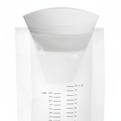 Close-up of 7-inch rigid collar opening