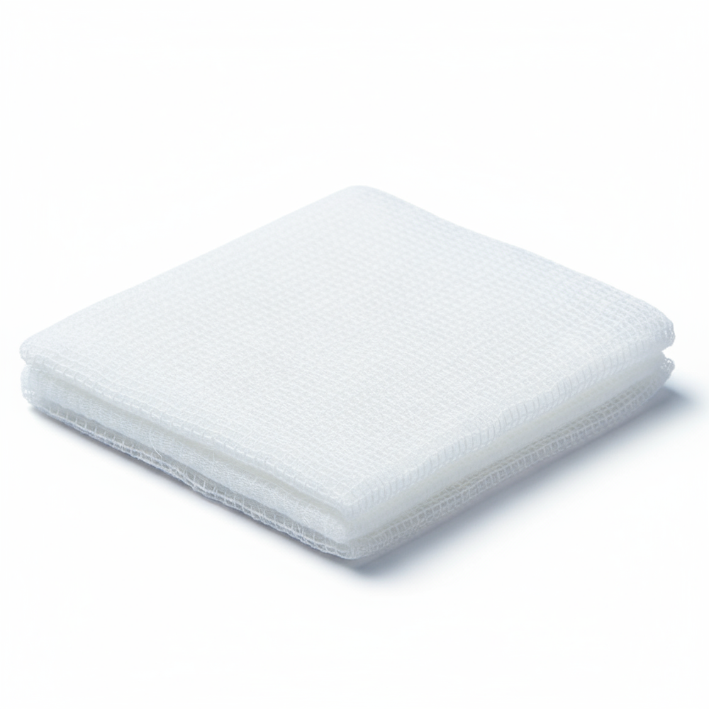 Close-up of cotton weave and construction