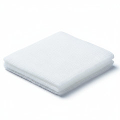 Close-up of cotton weave and construction