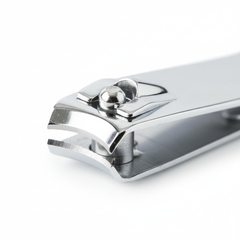 Close-up of curved cutting blades and precision edges
