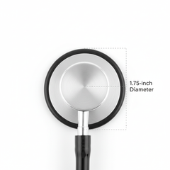 Close-up of diaphragm and chestpiece