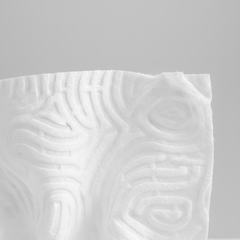 Close-up of embossed texture