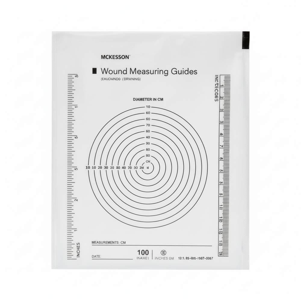 Close-up of measurement markings