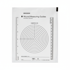 Close-up of measurement markings