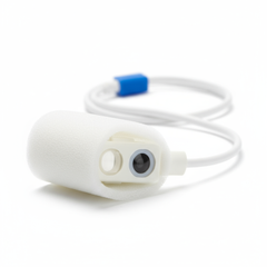 Close-up of microfoam sensor