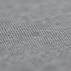 Close-up of polyester fabric texture