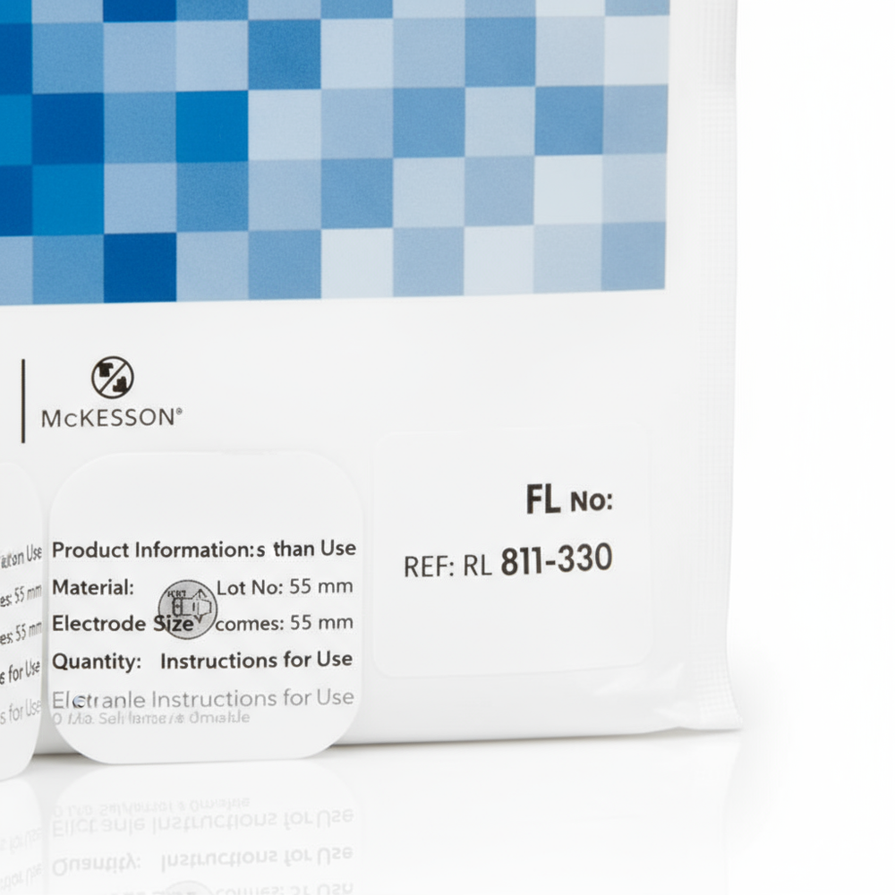 Close-up of product specifications and features