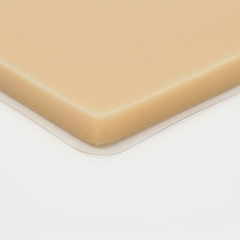 Close-up of tapered edge