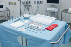 Components arranged for surgical use