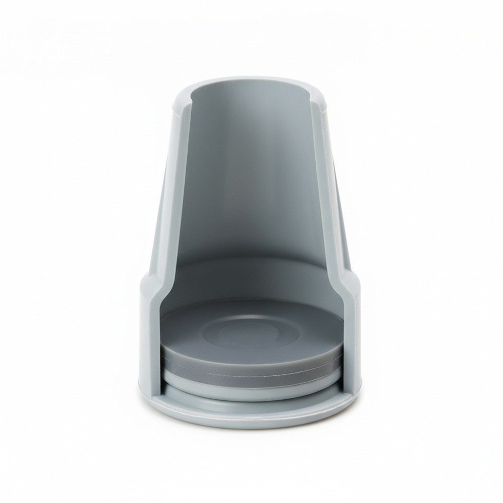 Cutaway view highlighting internal safety disc