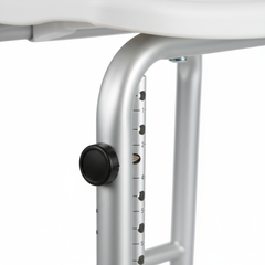 Detail of Euro-style clip adjustment system