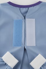 Detail of hook and loop fastening