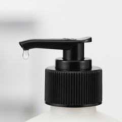 Detail of pump dispenser