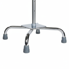 Detail of quad base with reinforced rubber tips