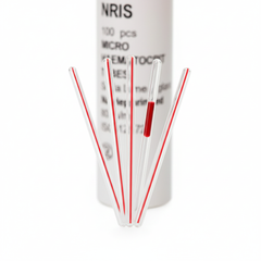 Detail shot of red-stripe tubes